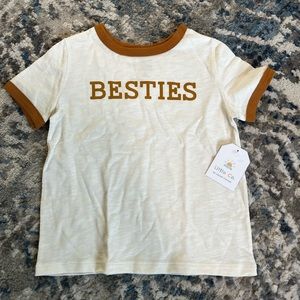 Lauren Conrad toddler tshirt / besties / size 4t / NWT